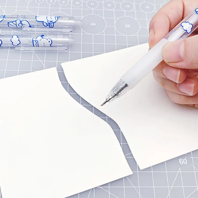 1 шт., ручка с голубым медведем