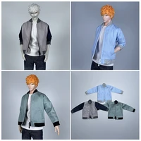 16 scale bomber jacket trendy sweatshirt coat casual baseball clothes for 12 inch male soldier action figure body