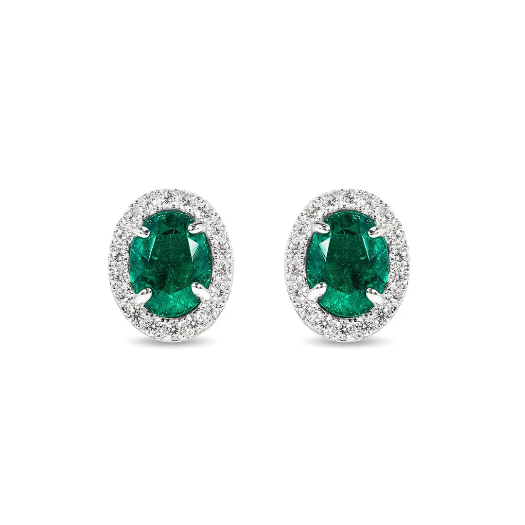 

Женские серьги-гвоздики из серебра 925 пробы, 3 карата