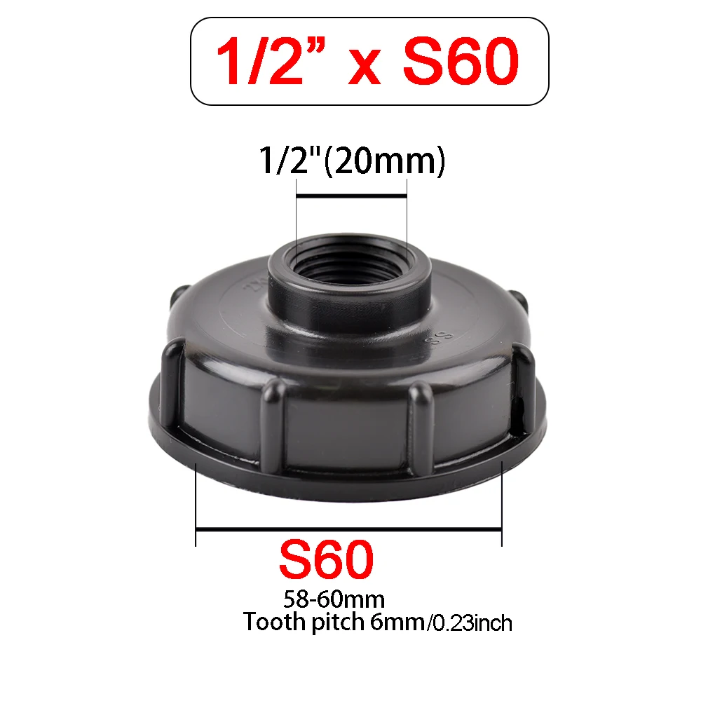 

Адаптер для бочки IBC 1000 л S60*6