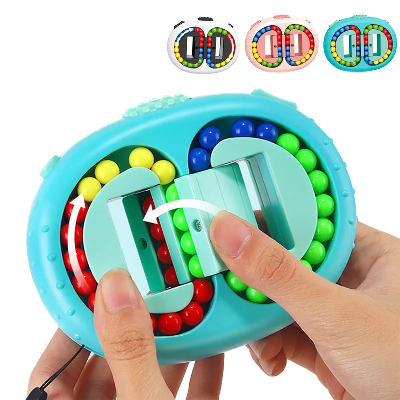 

Rotating Magic Bean Fingertip Toy Creative Stress Relief Educational Toys Anti-Stress Adults Massage Kids Funny Toys Best Gifts