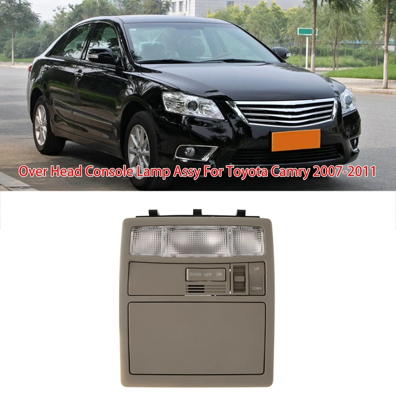 Car Over Head Console Lamp Assy For Toyota Camry 2007-2011 63650-33271-E0 63650-33270-E0 Sunglasses Map Assembly