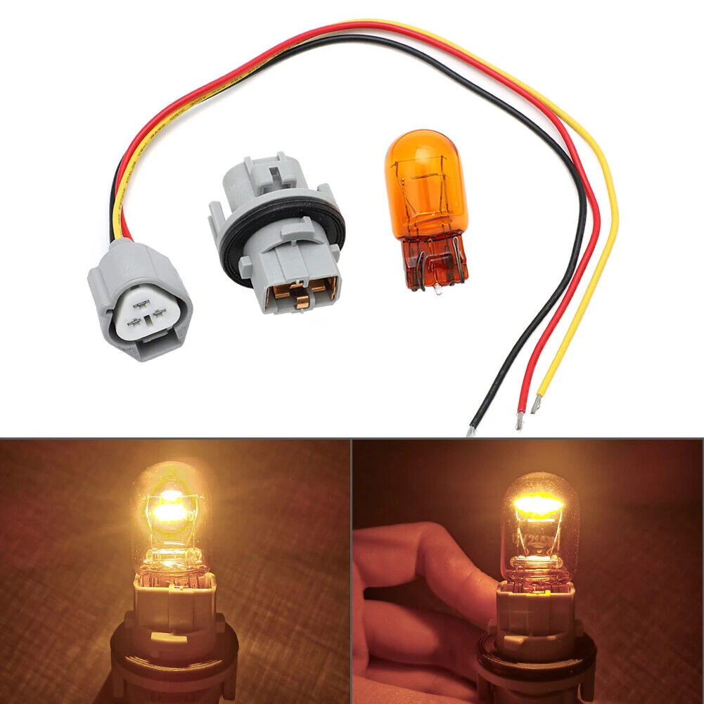 

Headlight Turn Signal Bulb Socket Wire Harness Set For Lexus ES350 ES300h 2013 Turn Signal Bulb For Toyota 4Runner 2014 Accessor