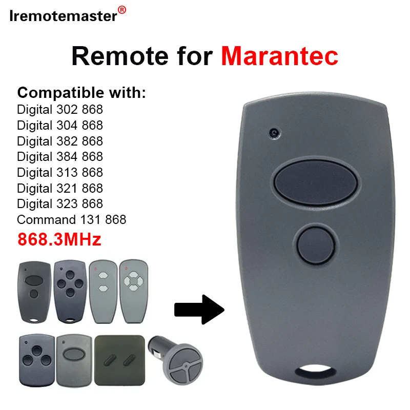 Дубликатор MARANTEC 868 МГц для дистанционного управления дверей гаража