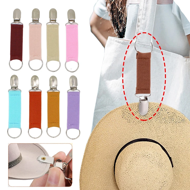 

Travel Fitting Hat Keeper Clip Elastic Hat Clips Multifunctional Duck Clip For Backpack Suitcase Outdoor Travel Holder on Bag