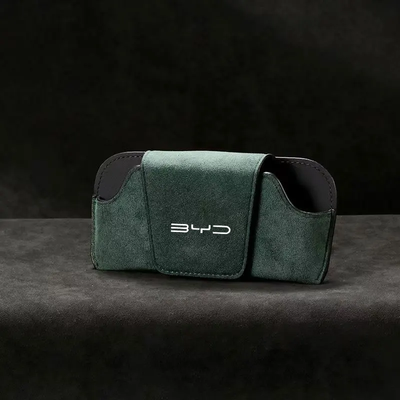 

Для BYD F3 E6 Yuan Plus автомобильный держатель для очков, зажим, аксессуары, чехол для украшения интерьера, органайзер для очков, солнцезащитные очки для хранения