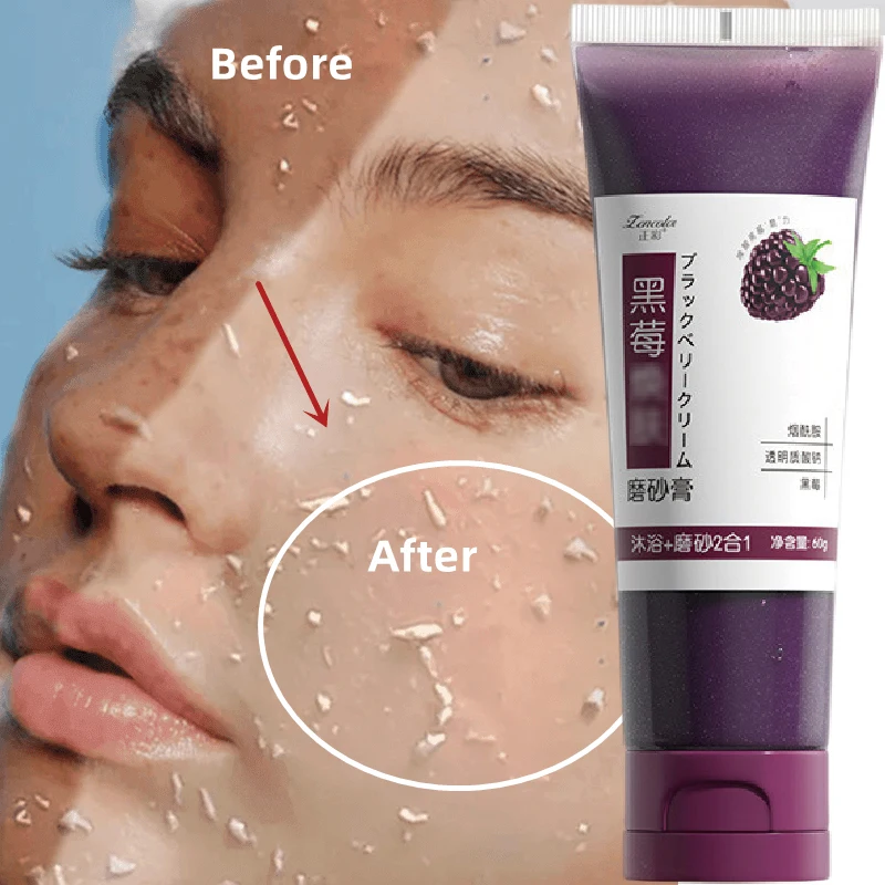 

Face Exfoliating Cream Skin Care Whitening Moisturizer Repair Body Facial Scrub Cleaner Treatment Acne Blackhead Bioaqua Korean