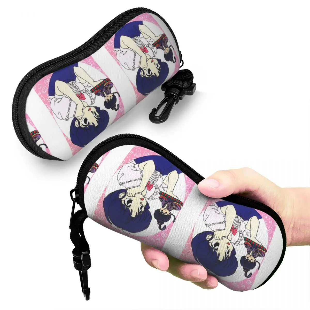 Ranma 1/2 Saotome Pig Girls чехол для очков в виде ракушки защитная коробка солнцезащитных