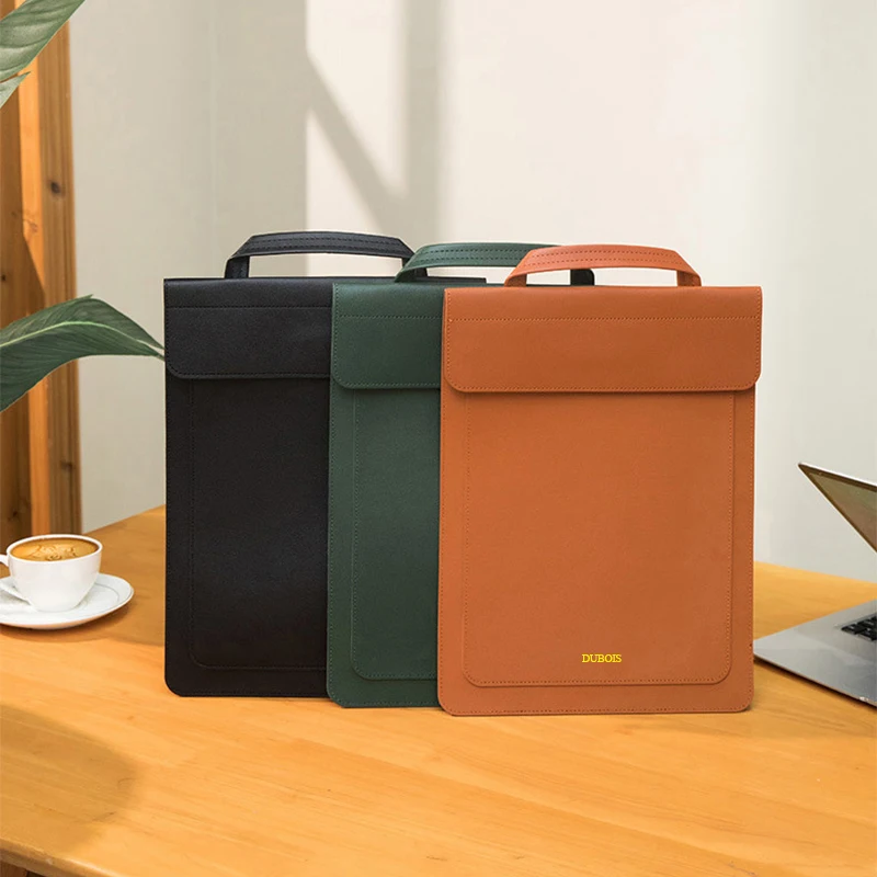 Сумка для ноутбука из искусственной кожи с буквами на заказ деловой офисный