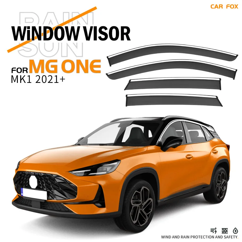 

For MG ONE Window visor Weather Shield Side Window Deflector Car windshield weather shield Car accessories