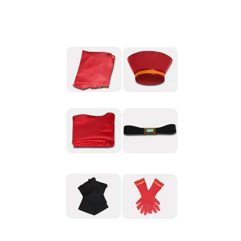 Аниме Лорд Фараквад Косплей Костюм Топ Плащ Пояс Шляпа Наряды Хэллоуин