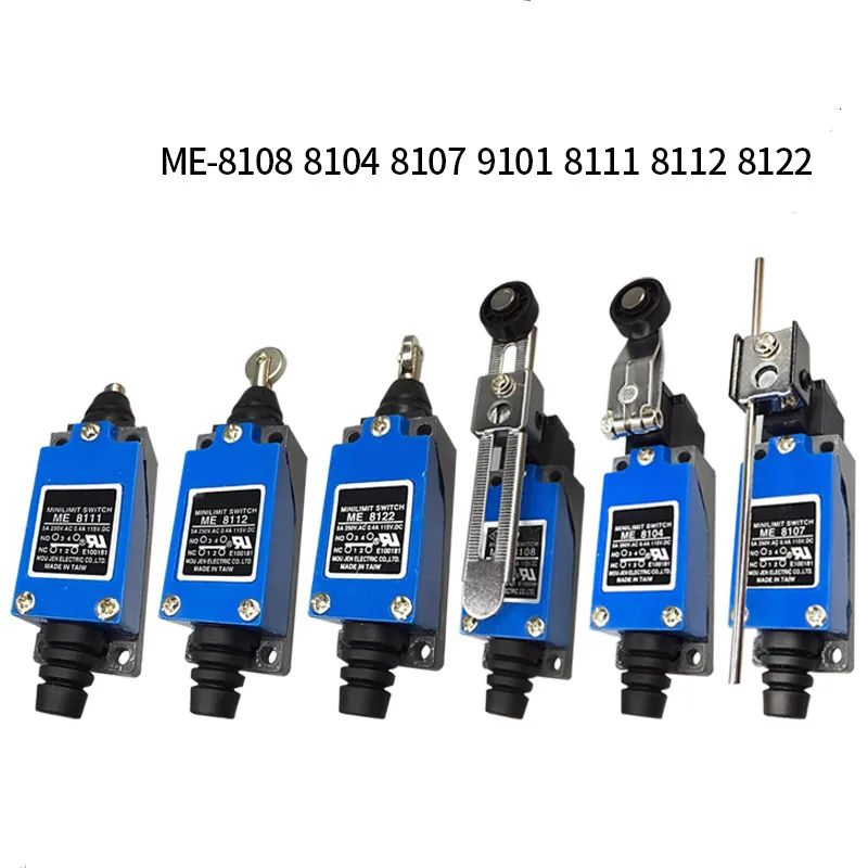 

ME ME-8108 limit switch Rotary Adjustable Roller Mini Limit Switches TZ-8108 AC250V 5A NO NC 8108 8104 8111 8112 8122 8166 9101