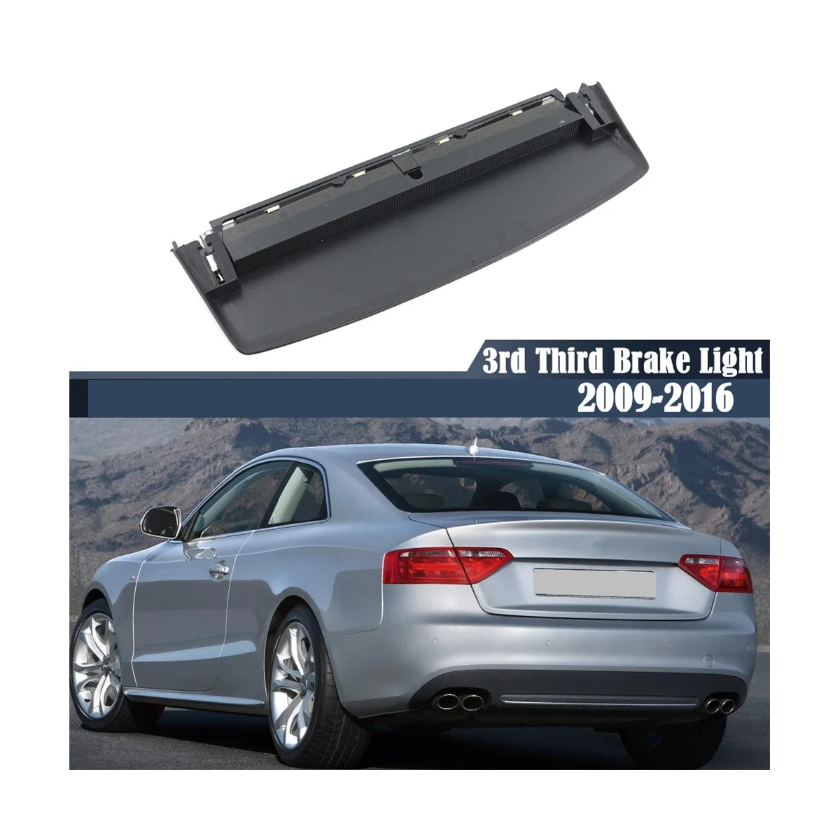 

Rear Brake Light Third 3Rd Brake Stop Light for Audi A5 S5 Coupe Sportback 8T0945097B