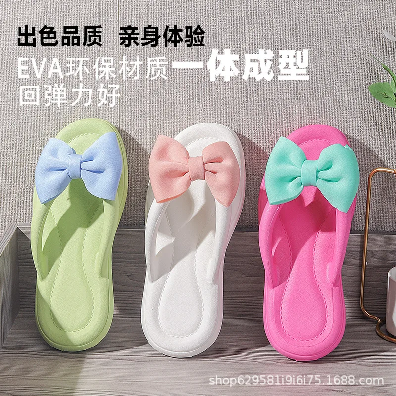 Summer Pink Shoes Women Comfort Light Damping Slides Indoor EVA Lady Non-Slip Bathroom Flip Flops Outdoors Casual Beach Slippers