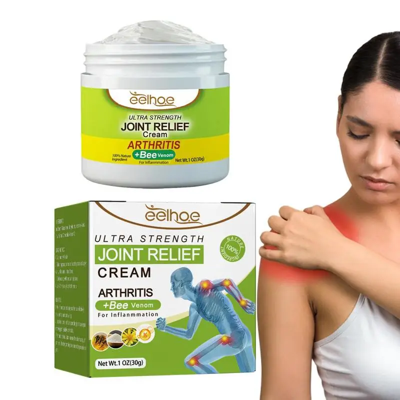 

Joint Relief Cream Joint And Bone Therapy Cream Reduce Pain Relieve Stiffness Back Muscle Soothing Cream For Joint Recovery 30g