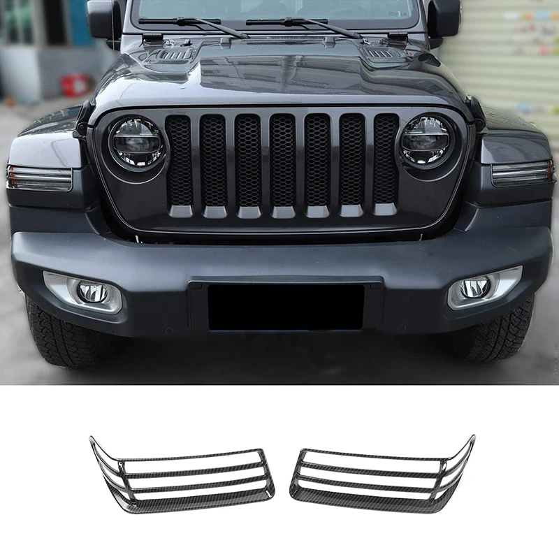 Автомобильная накладка на колесо для Jeep Wrangler JL JT Gladiator 2018-2020 Carbon