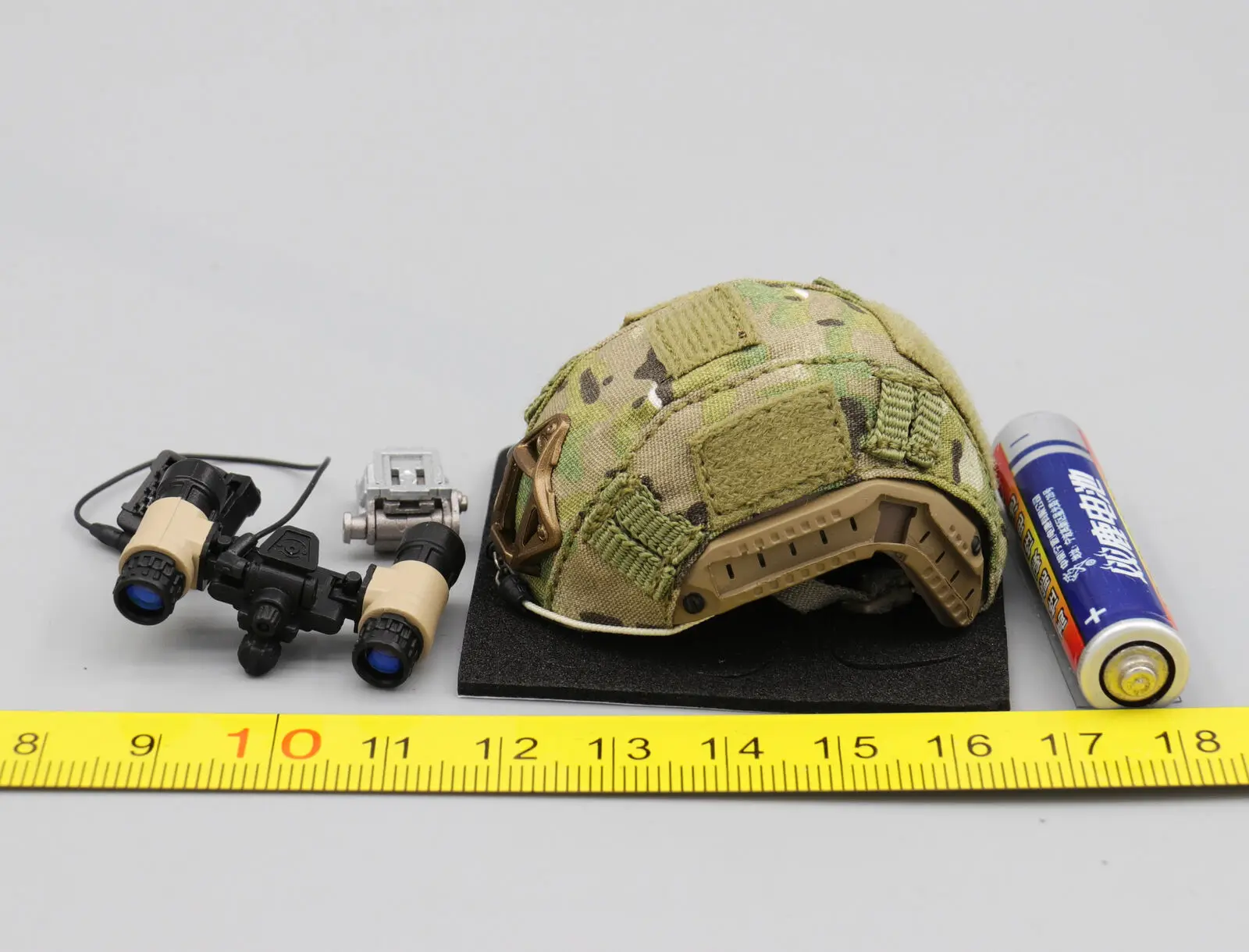 Модель устройства ночного видения HRT06 ES 1/6 Scale солдатский шлем + для спасательной