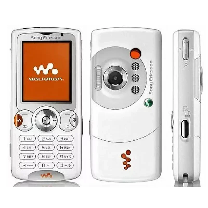 Оригинальный разблокированный сотовый телефон Sony Ericsson W810 W810i W810C с Bluetooth-радио