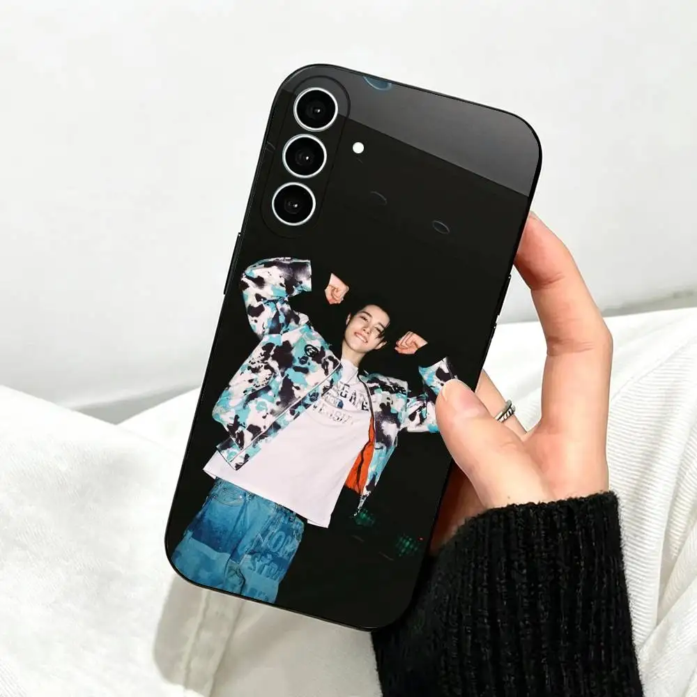 Фото Чехол для телефона Louis LNGSHOT для Samsung Galaxy A73, A72, A71, A70, A53, A52, A51, другие модели, мягкий черный чехол №5