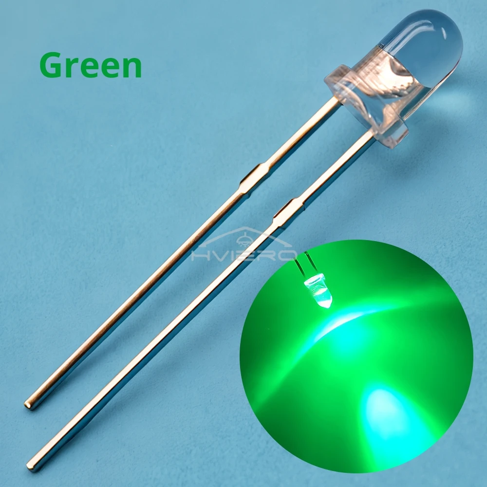 

Набор светодиодов HVIERO F3 3mm Assorted Colors