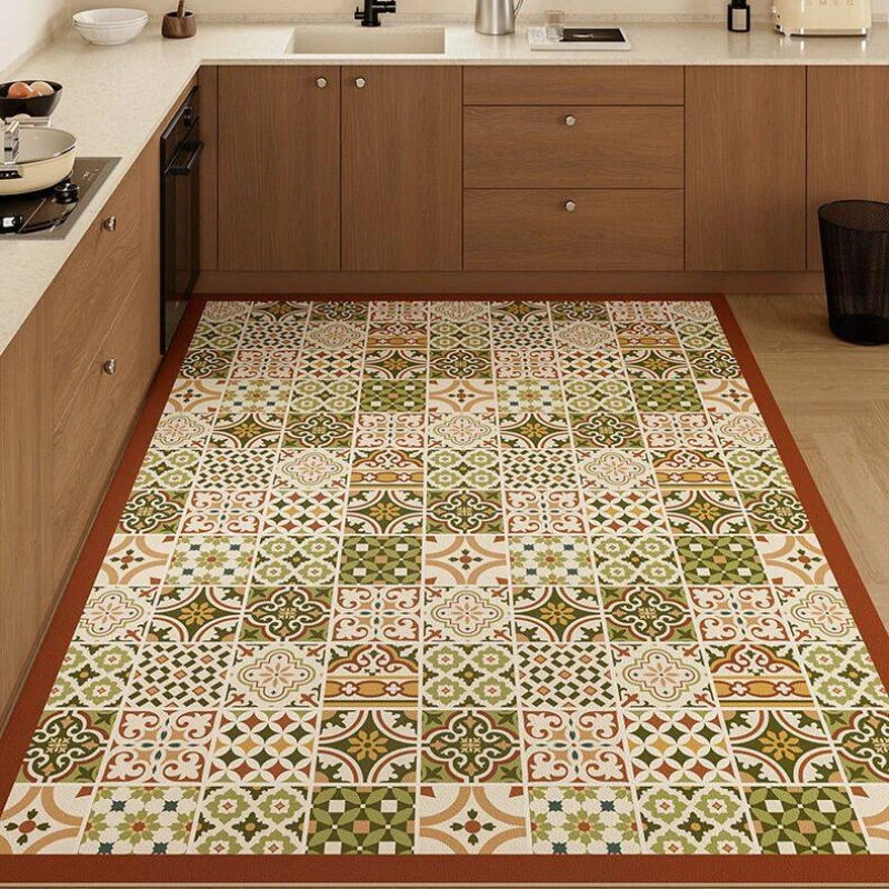 

Non-Slip Kitchen Mat Standing Mat Kitchen Rug Non Skid Waterproof Runner Mat Anti Fatigue Kitchen Floor Mat Home Kitchen Carpet