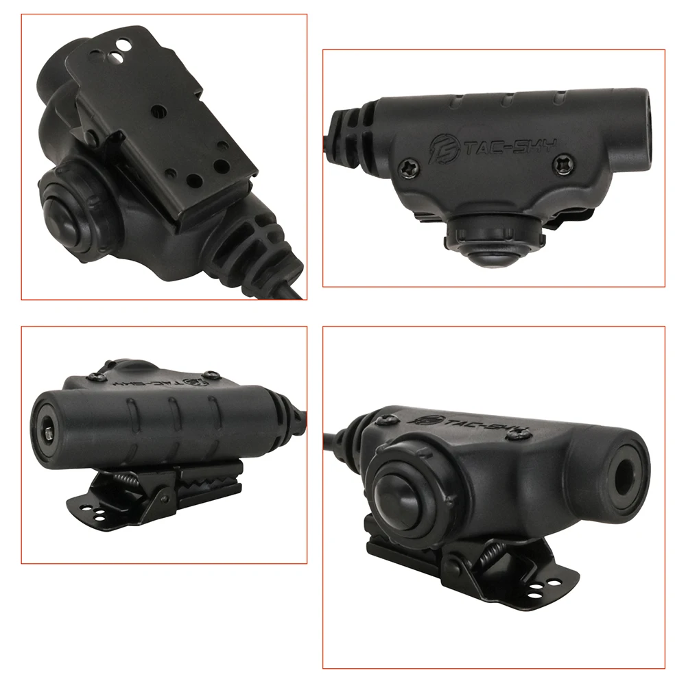 Тактический военный адаптер для наушников Airsoft U94 V2 Ptt совместимый с PELTOR MSA TAC-SKY