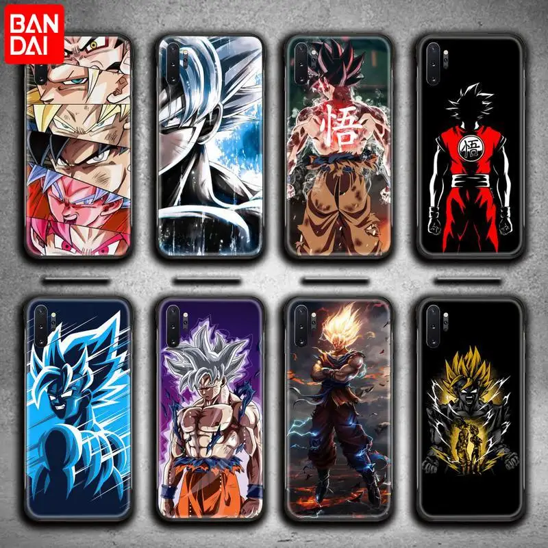 

Anime Dragon Ball Z Goku Phone Case For Samsung Galaxy Note20 ultra 7 8 9 10 Plus lite M51 M21 M31S J8 2018 Prime