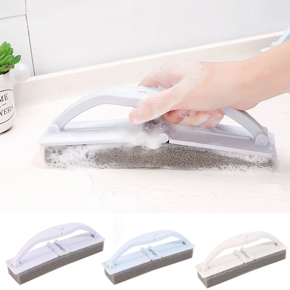 

Чистящее средство для кухни, настенная стеклянная стена, ручка из губки для ванной, керамические чистящие инструменты для ванны