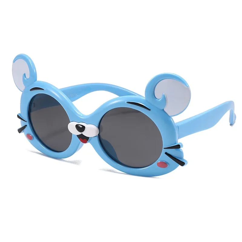 Детские зеркальные солнцезащитные очки с поляризованными линзами UV400