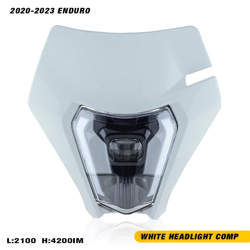 

POWERZONE супер яркая мотоциклетная фара для KTM EXC SXF XCW MX 2024-2026, фара, фара, супермото, велосипед для грязи, эндуро