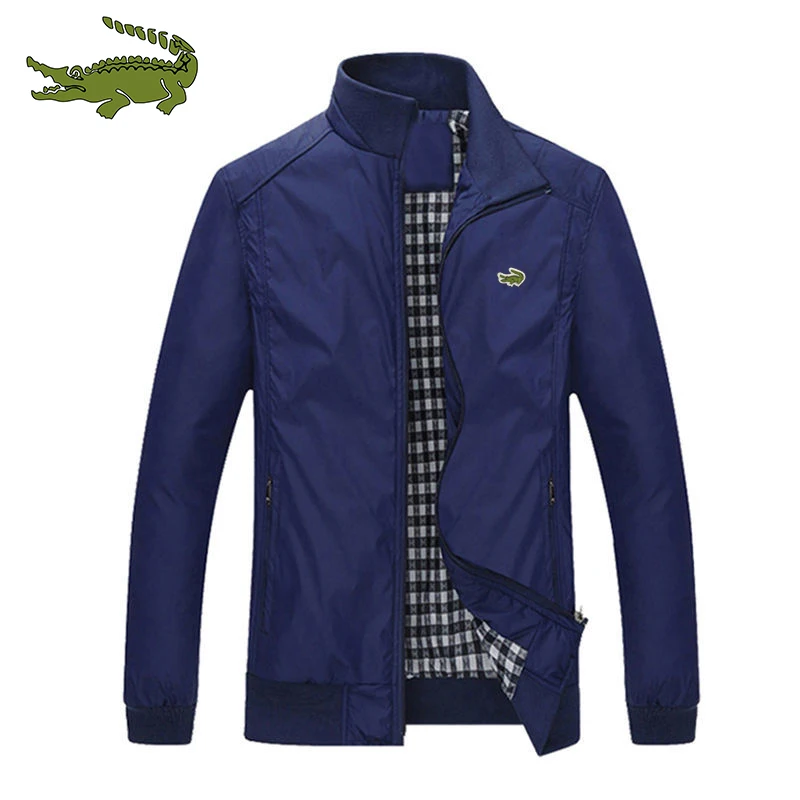 Winter Casual Hooded Sports Jacket High Quality New Print Men's Business Men's Jacket Windbreaker Zipper Jacket Asian Size