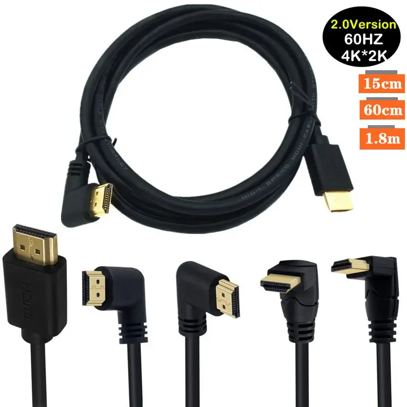

HDMI Compatible Cable High-Definition Cable Version 2.0 4k * 2K 60HZ Computer TV Connection Cable Data Cable Until Bent