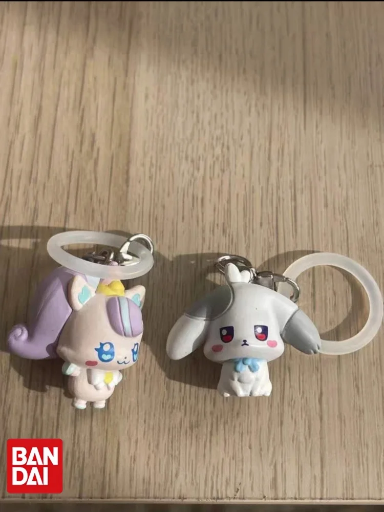 Фото Коллекционная мини-кукла-брелок Bandai Precure Fairies Gashapon Vol 2: милый фейри-персонаж, подвеска для сумки, рюкзака, телефона, аниме-аксессуар №2