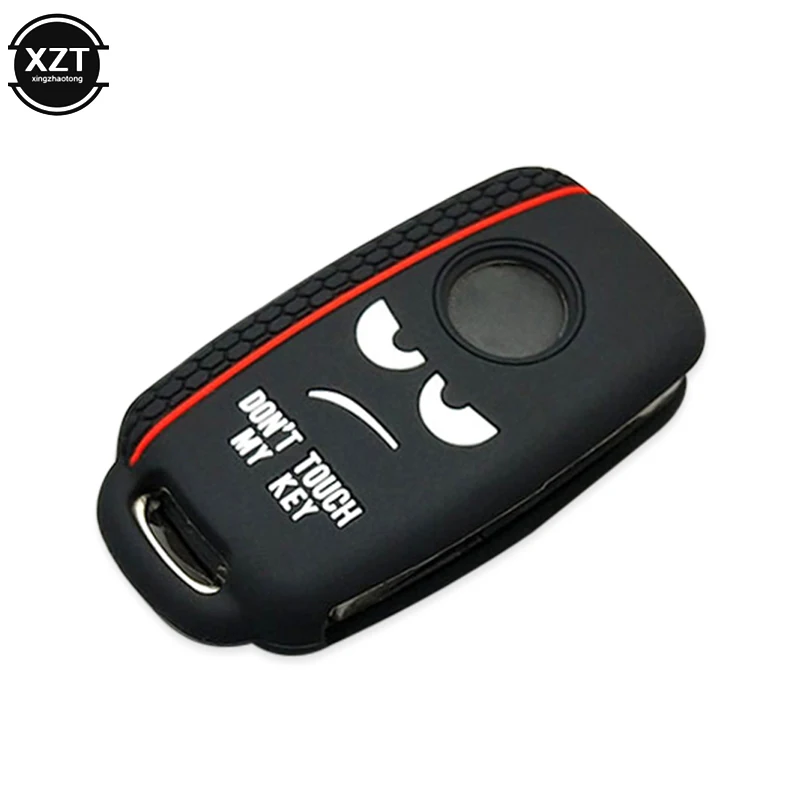 Новый защитный чехол для автомобильного ключа для Volkswagen Polo Passat b5 golf 4 5 6 MK5 MK6 Eos Bora Beetle TSI, силиконовая крышка, новый дизайн