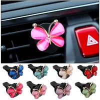 exquisite air freshener car decoration air outlet perfume clip car diffuser clip butterfly aroma