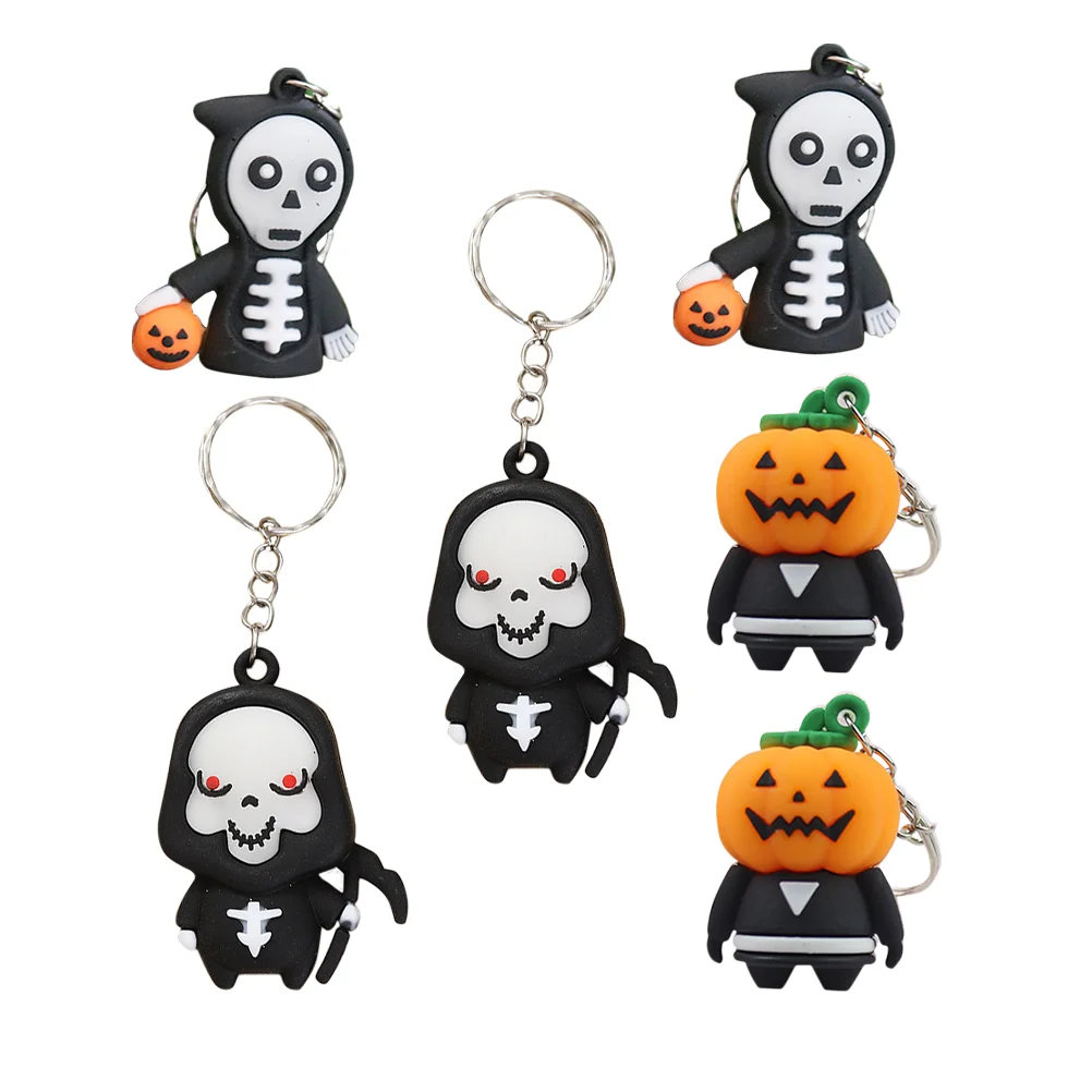 

6pcs Key Chain Key Pendant Key Holder Ring Bag Pendant Party Favors