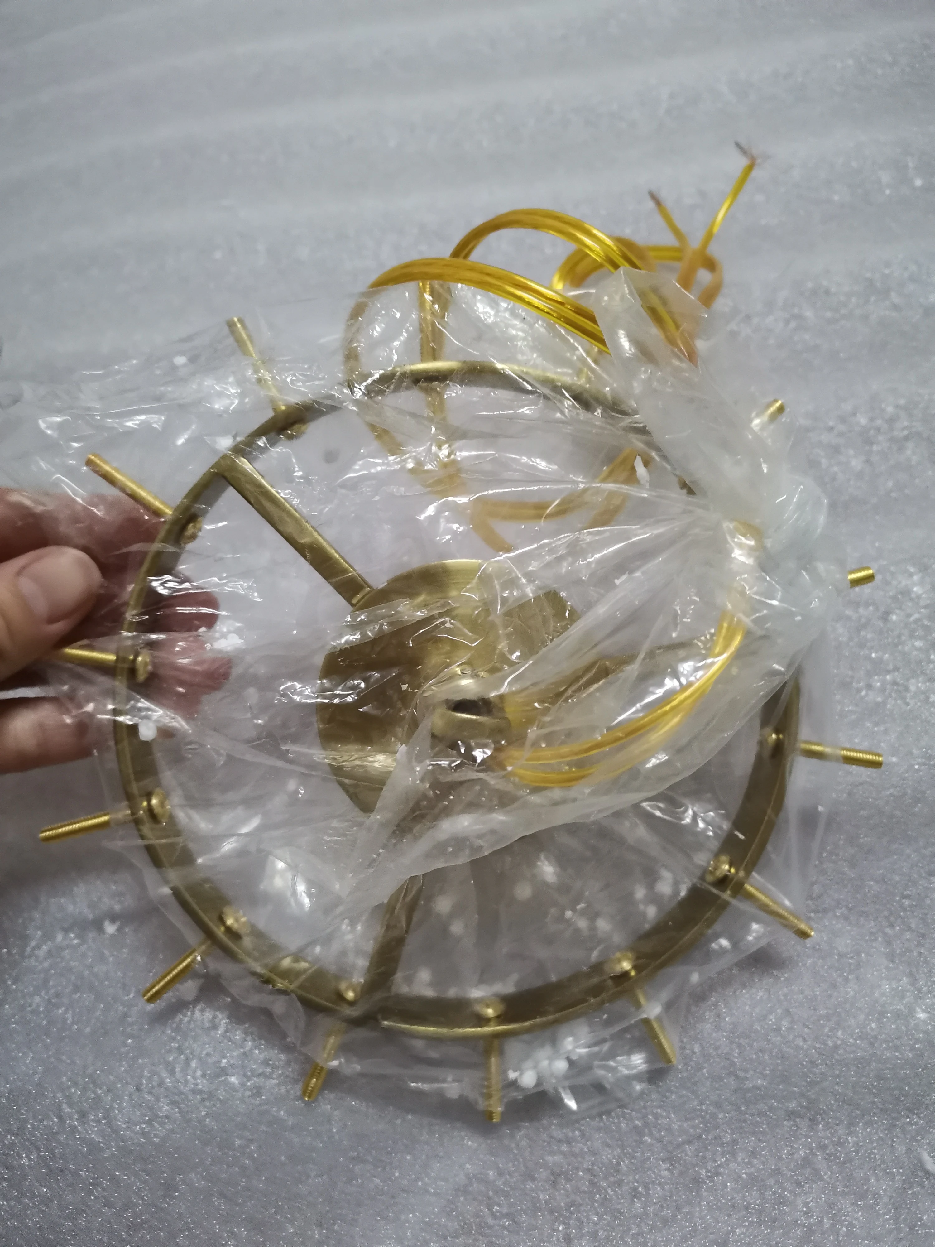 Новая модная роскошная люстра с роскошным светом американский ресторан