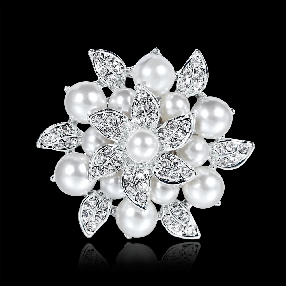 

Pearl Alloy Brooches брошь женская Weddings Party Casual Brooch Pins Gifts
