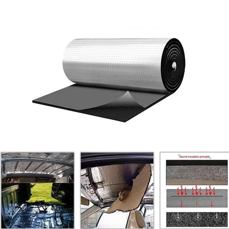 

Sound Deadener Heat Insulation Mat Waterproof Sound Deadener Mat Sound Proof Wall Panels Car Van Sound Deadening Insulation
