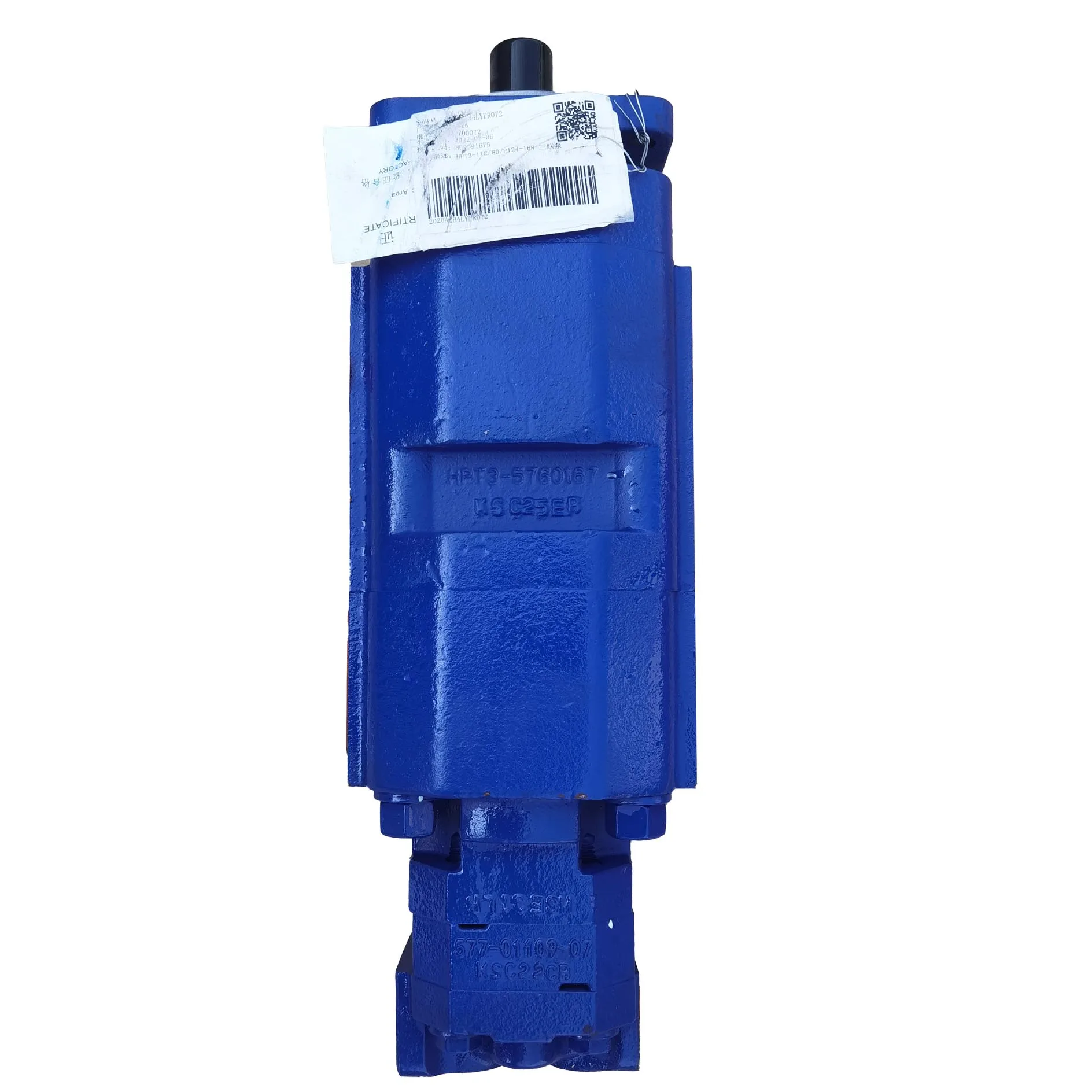 803091675 тройной насос 253303919 гидравлический HPT3-112/80/P124-16R Шестеренчатый для XCMG LW700KN