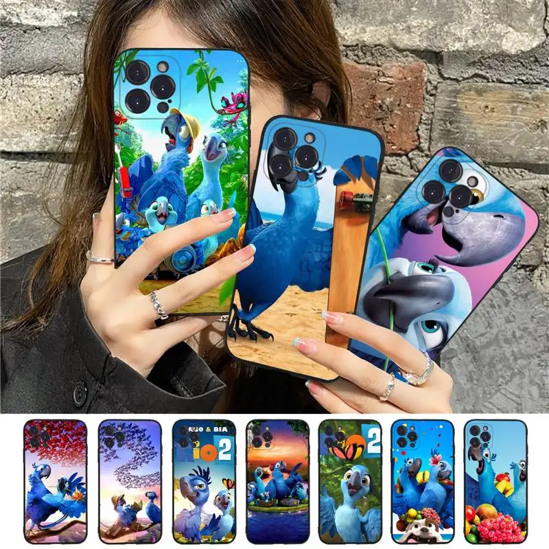 

Disney Rio 2 Phone Case Silicone Soft for iphone 14 13 12 11 Pro Mini XS MAX 8 7 6 Plus X XS XR Cover