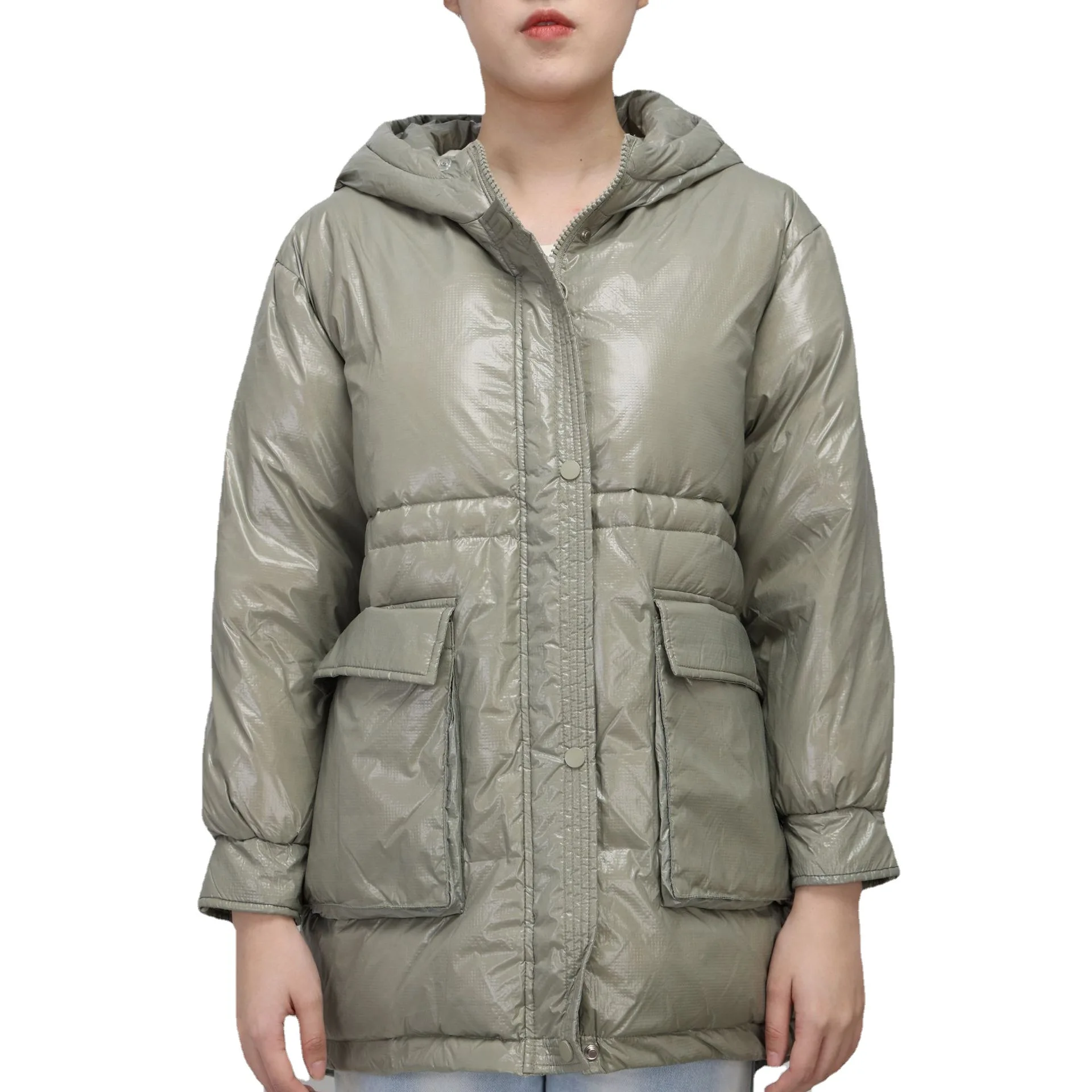 Autumn and Winter New Thickened Down Jacket Female Autumn and Winter Women Wear Bread Clothes Cotton Jacket