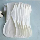 5 шт.лот женские тканевые менструальные прокладки 100% хлопок Многоразовые водонепроницаемые ежедневные женские прокладки 270 мм