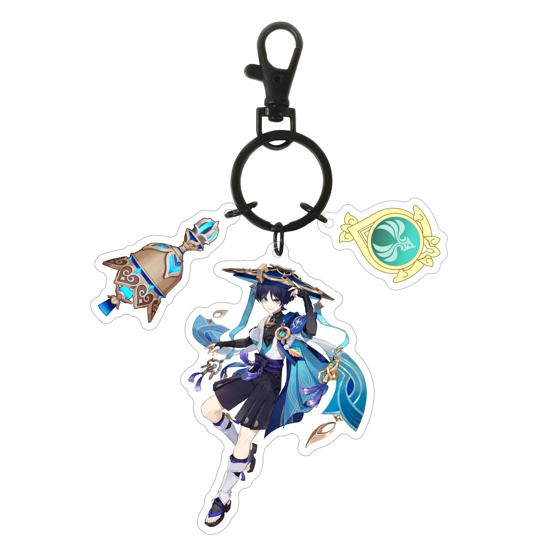 Кинеч Mu Ctrl Kachina The Knave аниме брелок yuan shen мужской для женщин художественная фигурка