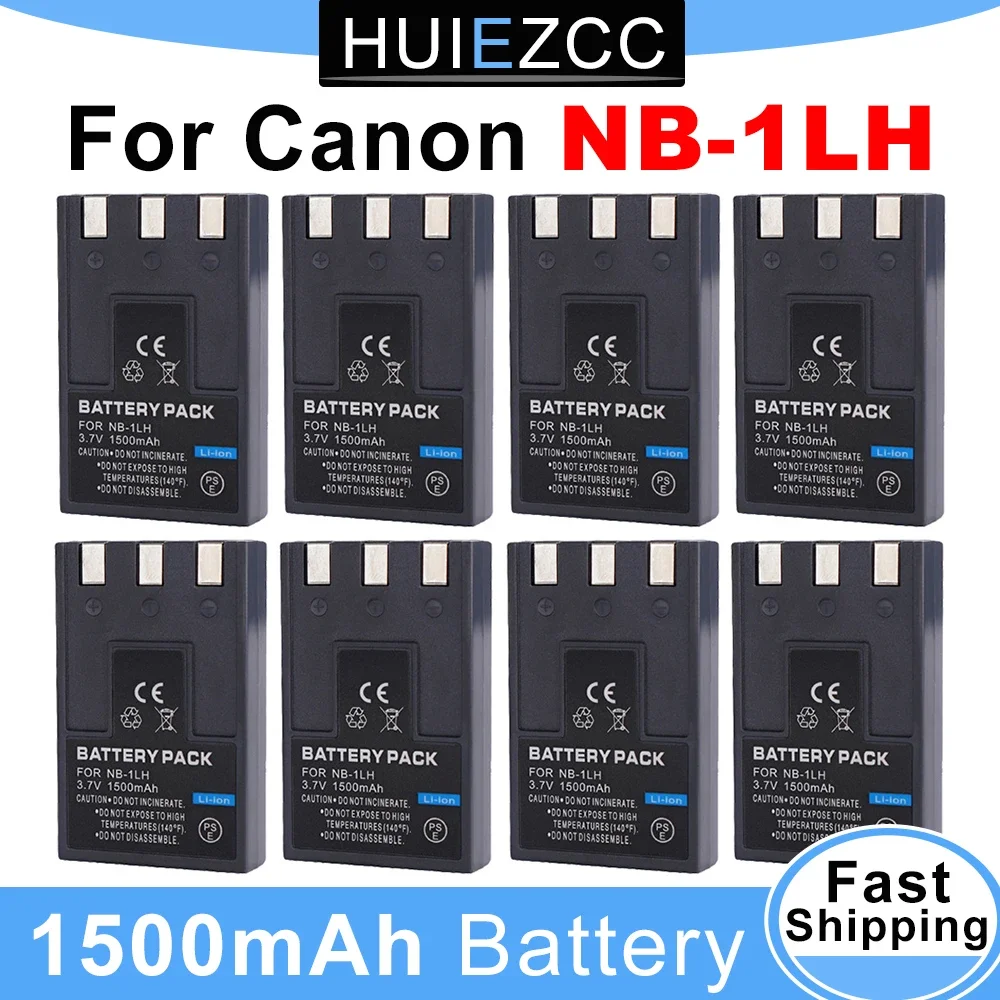 Батарея Huiezcc NB-1LH 1500 мАч для Canon