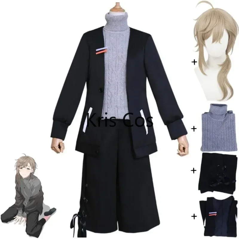 Fc6youtubers Ber vtuber nijisanji геймерс Канаана knkn Kanae косплей костюм парик аниме пальто