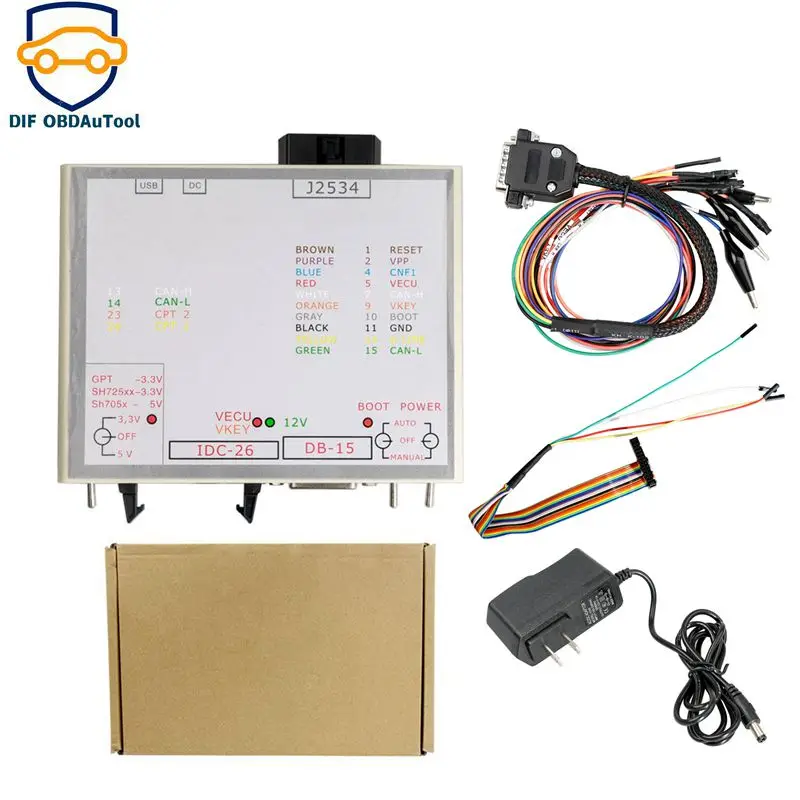 Программатор KTMFLASH JTAG ECU PowerBox J2534 ECU, инструмент для программирования KTM Flash с зеленой фотовспышкой, считыватели кодов и сканеры