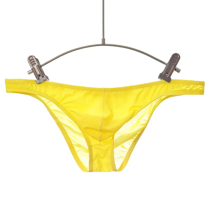 Мужское нижнее белье с U-образным выпуклым карманом ультратонкие брифы для