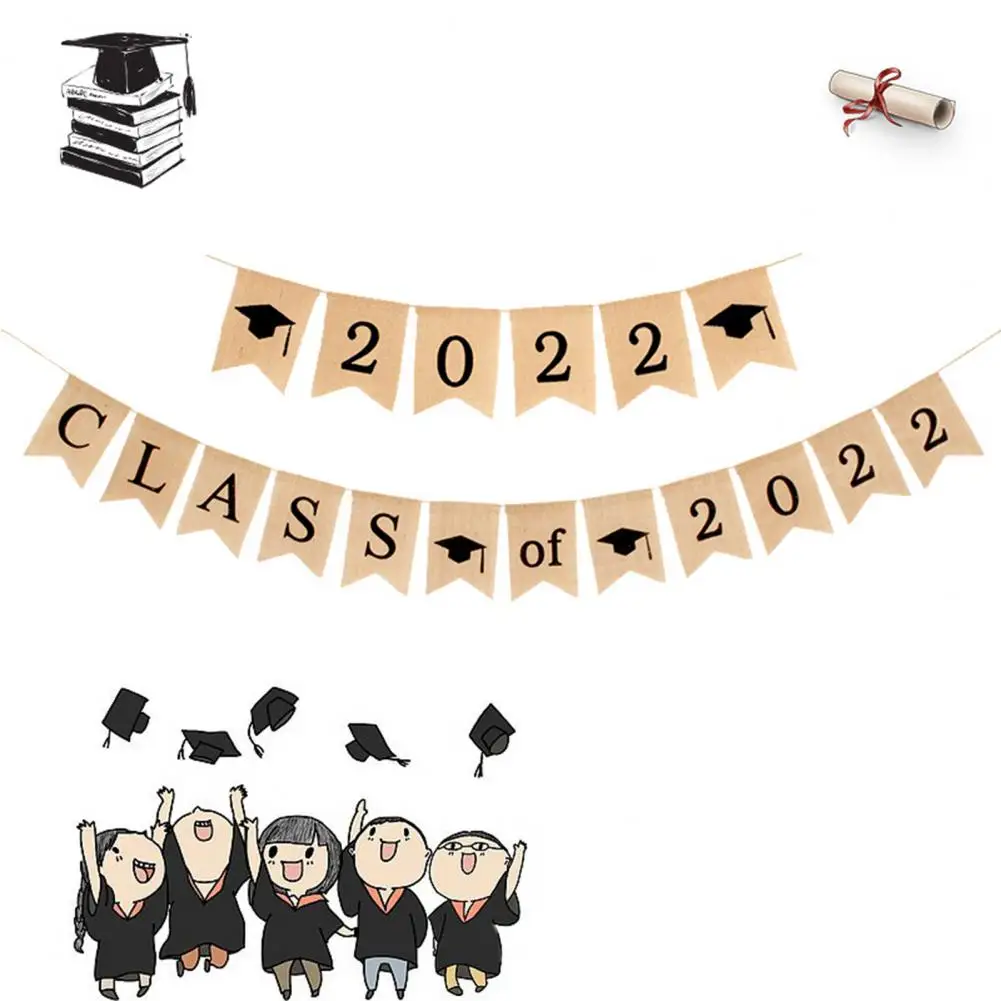 

Multifunctional Washable 2022 Senior Decorative Banner Decor Party Accessories