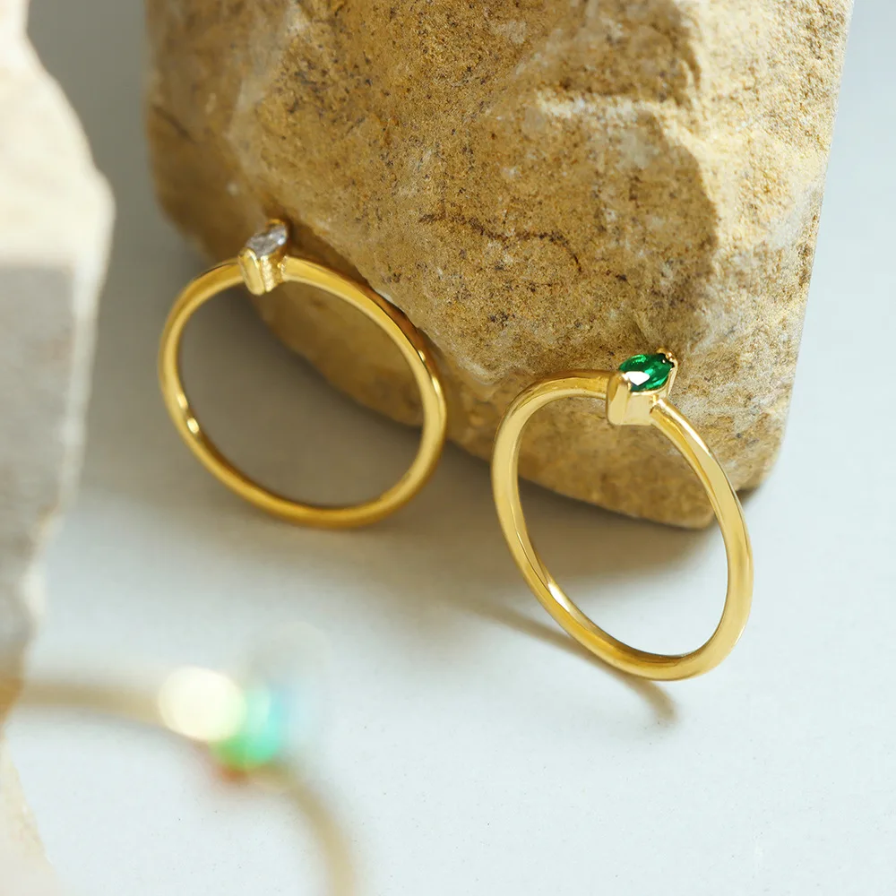 

Кольцо с бриллиантами в европейском и американском стиле, дизайнерское кольцо с цирконом, простое кольцо, модное изысканное ювелирное изде...